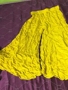 Vibrant Yellow Kurta with Intricate Embroidery