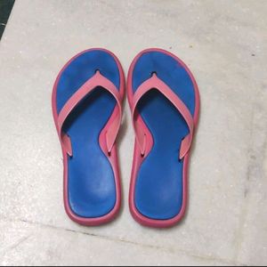 Blue Pink Slippers