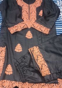 woolen kashmiri coord set
