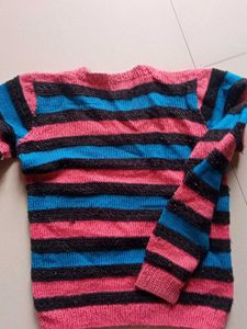 Striped Crew Neck Sweater