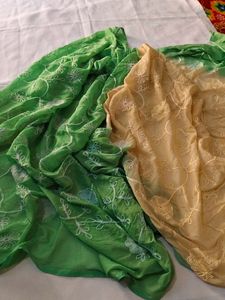 Double Shade Karachi Work Dupatta