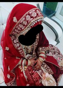 Red Embroidered Lehenga Choli