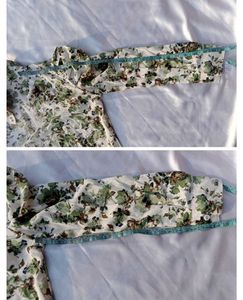 Floral Print Top &amp; Cami Set