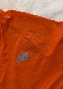 New Balance Orange Windbreaker Jacket
