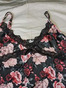 Floral Print Pajama Set