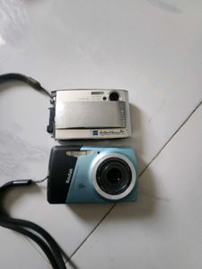 2 Digital Cameras Bundle - Sony & Kodak