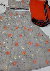 Floral Lehenga Choli Set