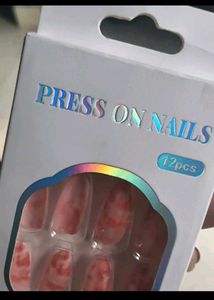 Press On Nails - Marble Design