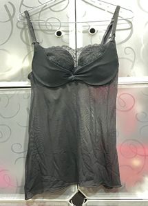 Black Lace Bralette Top