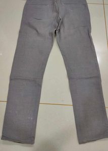 Grey Casual Pants
