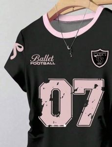 Savana Ballet Football Graphic Tee