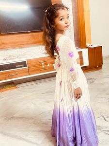 Handpainted Full Flared Choli
