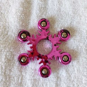 Pink Fidget Spinner Toy