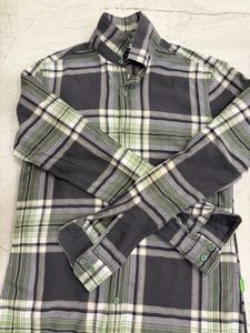 Trendy Premium Bossini Jeans Slim Fit Plaid Shirt