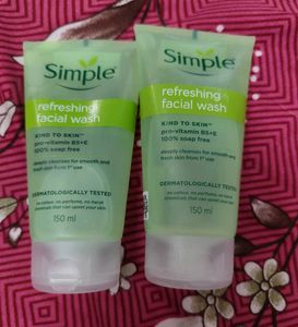 Simple Refreshing Facial Wash (2 Pack)