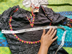 Anouk Black Kurta Set