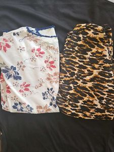 Fun Floral & Leopard tops