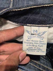 Archive Robin’s Jean Gold Wings Studded Denim | Ma