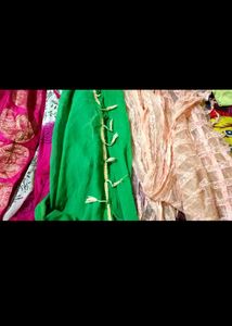 Colorful Dupatta Set Of 3