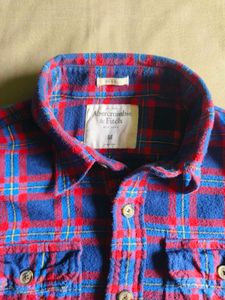 Abercrombie &amp; Fitch Vintage Flannel Shirt