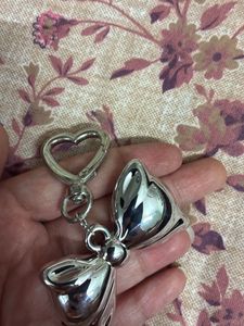 Cute Bow Keychain Accessory