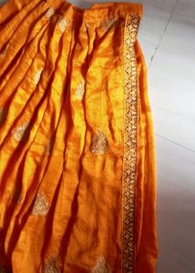 Lehenga with unstitched Choli