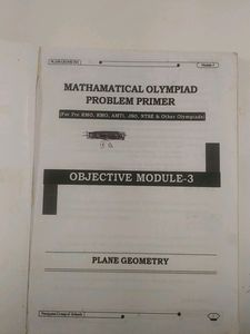 Mathematical Olympiad Problem Primer Module 2 &amp; 3