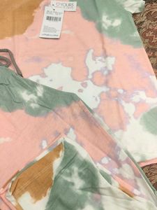 Tie-dye T-shirt &amp; Pants Set