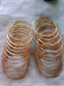 Glass bangles