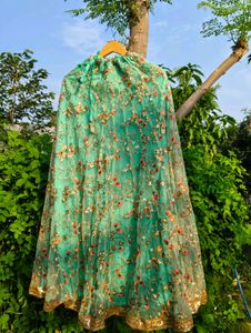 Stunning Sequined Floral Skirt