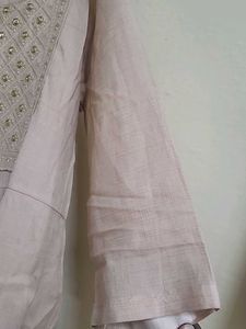Embroidered Kurta with Embellishments