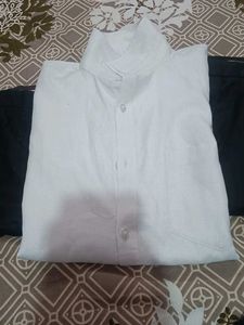Men's Black 2Pants &amp; 1White Shirt Combo