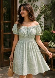 Cute Green Dress /Frock