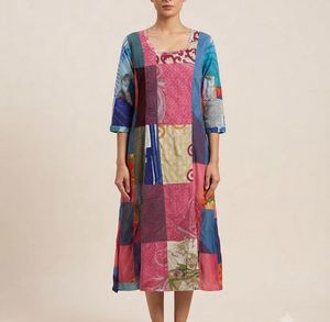 Bohemian Patchwork Dress