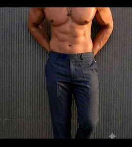 Men's Classic Dark Grey Trousers