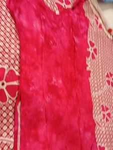 Vibrant Pink Embroidered Kurta Set