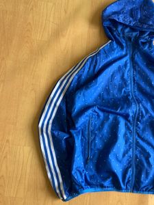 Adidas Blue Windbreaker Jacket