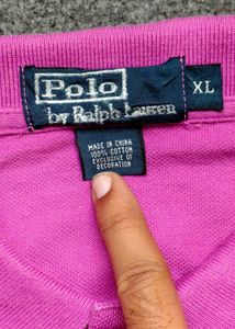 Ralph Lauren Polo Shirt Pink XL