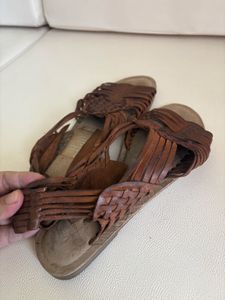 Leather Woven Sandals