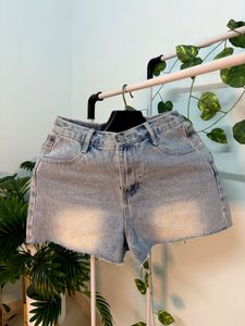 Light Wash Denim Shorts