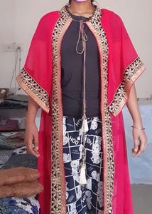 Beautiful Long Stitched Jacket