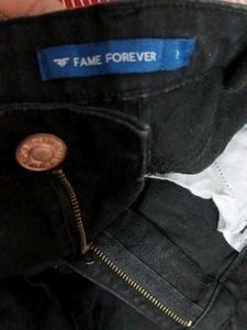 Black Denim Jeans