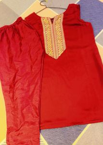 Elegant Red Coat Set for Women | Stylish & Trendy