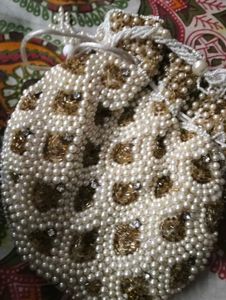 Potli Bag In Elegant Colour Premium Stuff