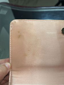 Michael Kors Pink Textured Clutch