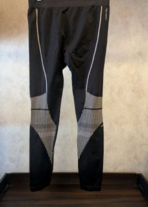 HRX Black Rapid-Dry Leggings (M)