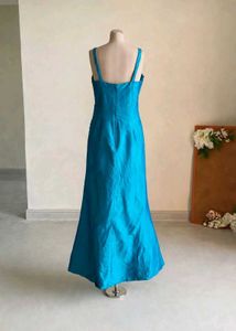 Elegant Teal Maxi Dress