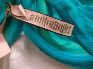 Victoria's Secret Teal Lace Bra