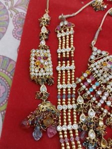 Bridal Jewellery Set (Multi Color)