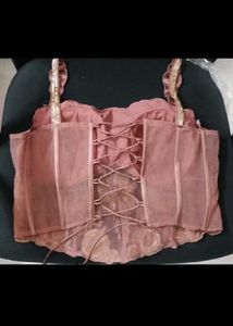 Embellished corset set size 36/40